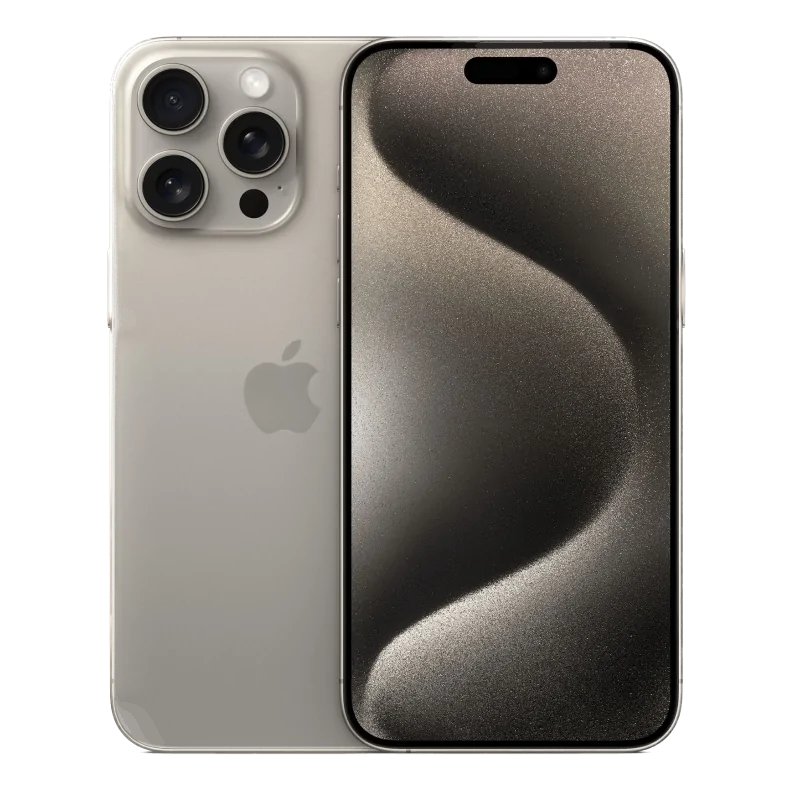 Apple iPhone 15 Pro Max Single Sim + eSIM 256GB 5G (Natural Titanium) UK Spec MU793ZD/A