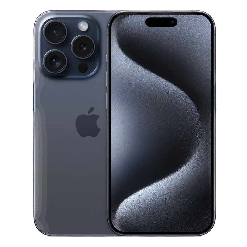 Apple iPhone 15 Pro Dual Sim 256GB 5G (Blue Titanium) HK Spec MTQC3ZA/A 