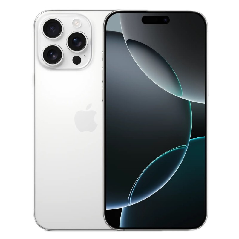 Apple iPhone 16 Pro Max Dual Sim 512GB (White Titanium) HK Spec MYTT3ZA/A